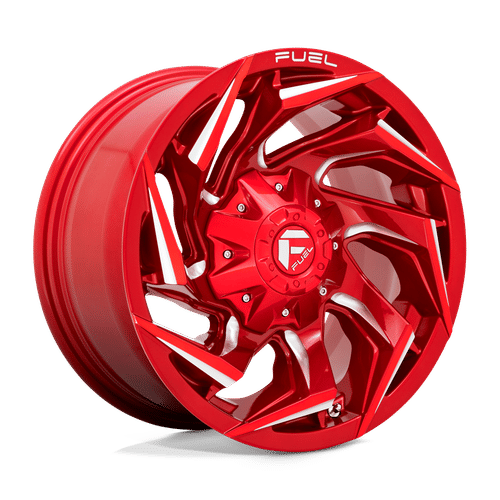 Fuel D754 20x10 8x165.1 -18 CANDY RED MILLED