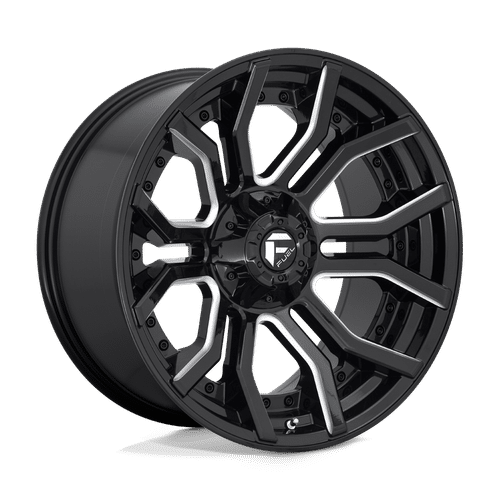 Fuel GLOSS BLACK MILLED D711 20x10 6x135/6x139.7 Wheels