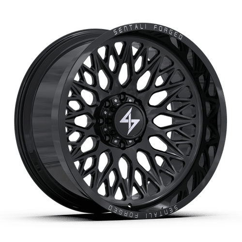 Sentali Forged Gloss Black SF6GB 26x12 8x180 Wheels