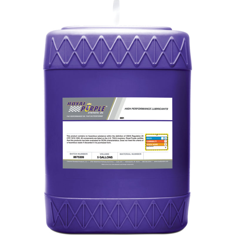 Royal Purple Premium Synthetic High Performance Euro Formula 5W40 Motor Oil - 5 Gallon