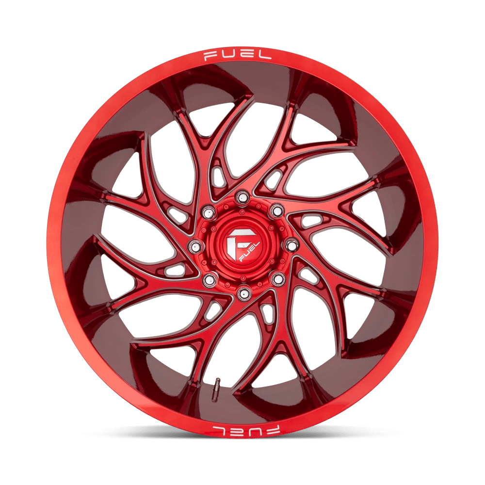 FUEL D742 RUNNER 22x10 8x170 -18 CANDY RED MILLED