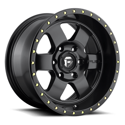 Fuel MATTE BLACK D618 PODIUM 20x9 5x139.7 Wheels