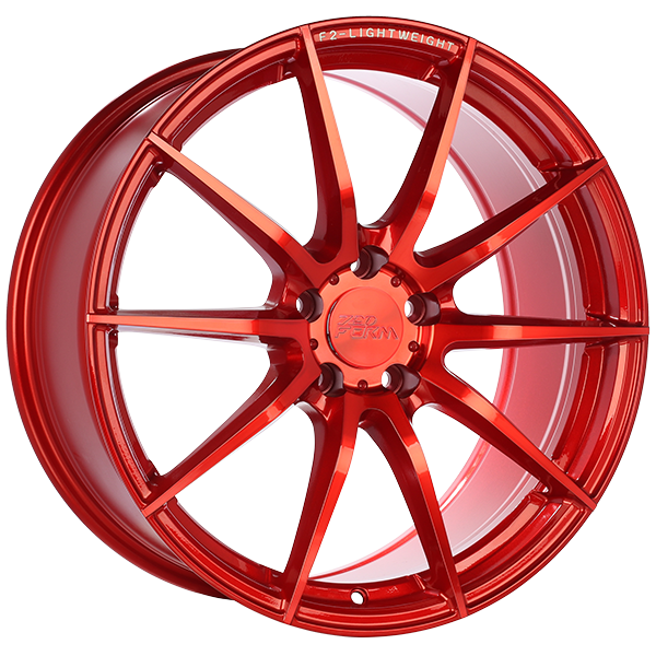 Translucent Red 19x8.5 5x112 Conical 720 Form