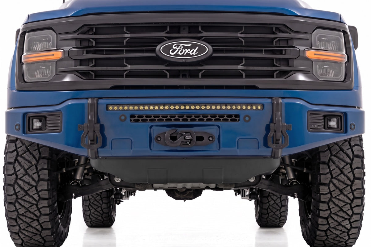 FXS Front Bumper | B3 Atlas Blue | EcoBoost | Ford F-150 2WD/4WD (2021-2025)
