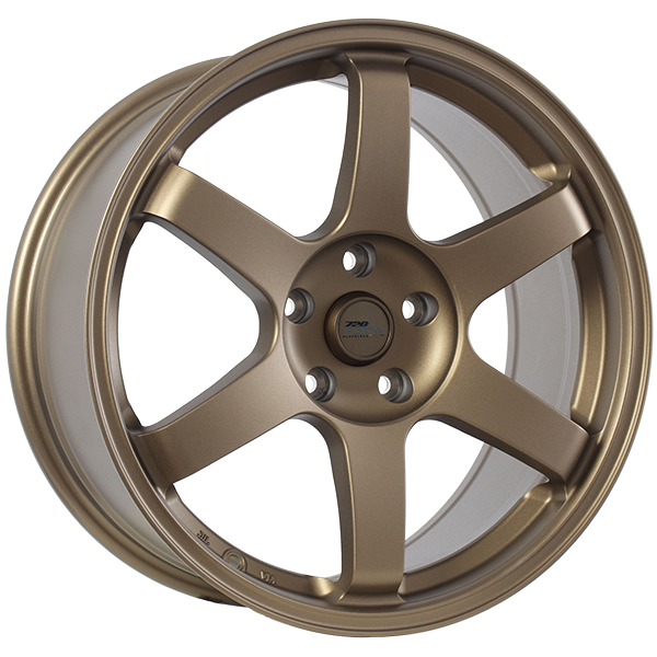 Satin Bronze 17x7.5 5x114.3 Conical 720 Form