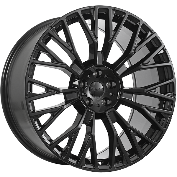 Gloss Black 20x9.0 5x112 Conical ART replica