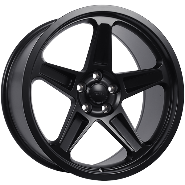 Satin Black 20x9.5 5x115 Conical ART replica