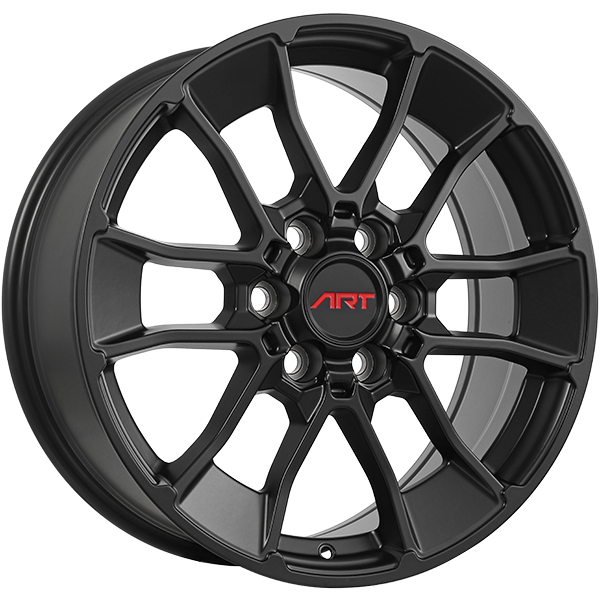 Satin Black 20x8.5 6x139.7 Flat OE ART replica