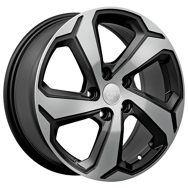 Gloss Black - Machined Face 17x7.0 5x114.3 Flat OE ART replica