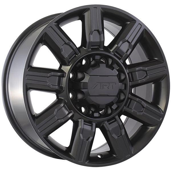 Satin Black 20x8.5 8x180 Conical ART replica