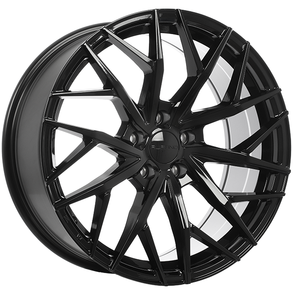 Gloss Black 17x7.5 5x105 Conical Ruffino