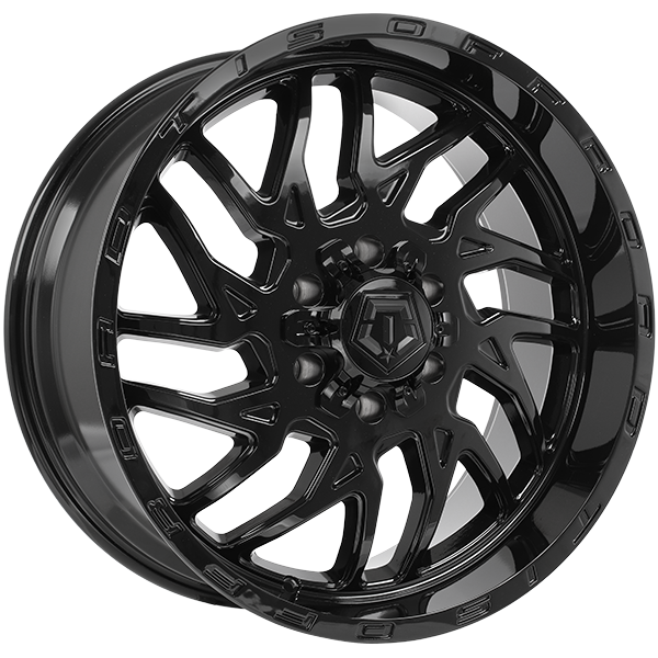 Gloss Black 20x9.0 6x135/6x139.7 Conical TIS Wheels
