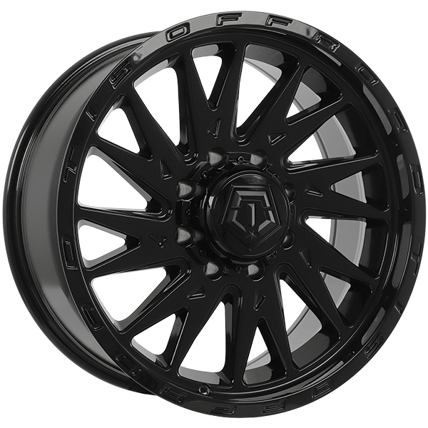 Gloss Black 20x9.0 8x165.1 Conical TIS Wheels