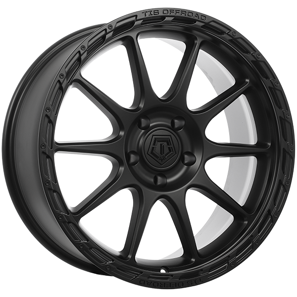 Satin Black 20x9.0 5x127 Conical TIS Wheels