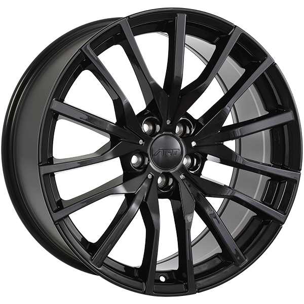 Gloss Black 20x9.0 5x112 Conical ART Replica