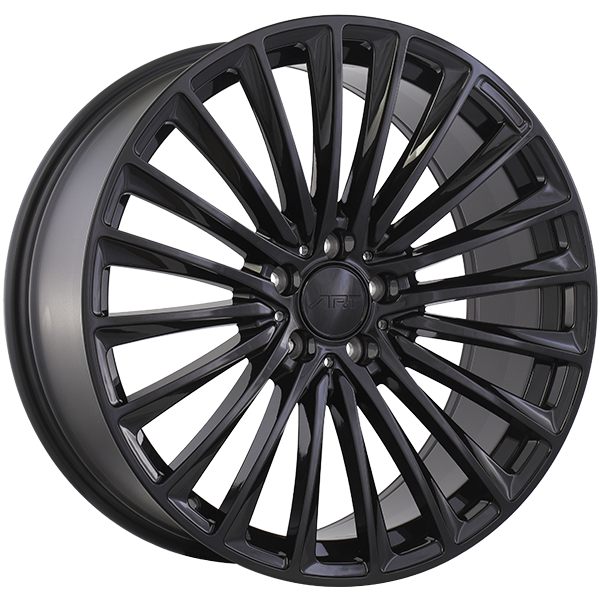 Gloss Black 20x8.5 5x112 Radius R14 ART Replica