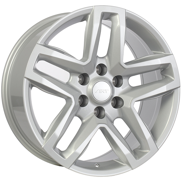 Silver 20x9.0 6x139.7 Conical ART Replica