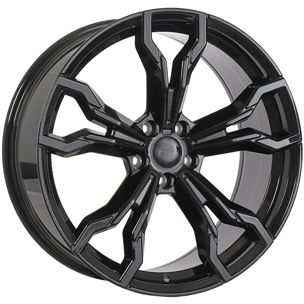 Gloss Black 20x8.5 5x112 Conical ART Replica