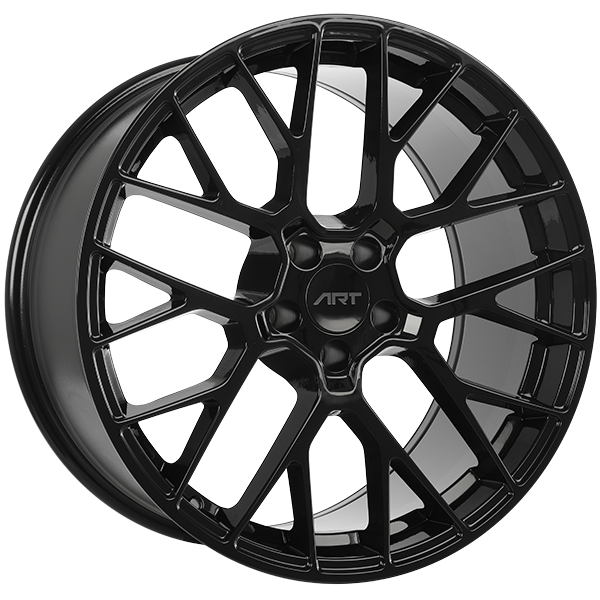 Gloss Black 20x9.0 5x130 Radius R14 ART Replica