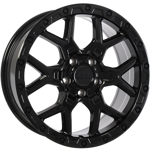 Gloss Black 18x8.0 5x120 Conical ART Replica