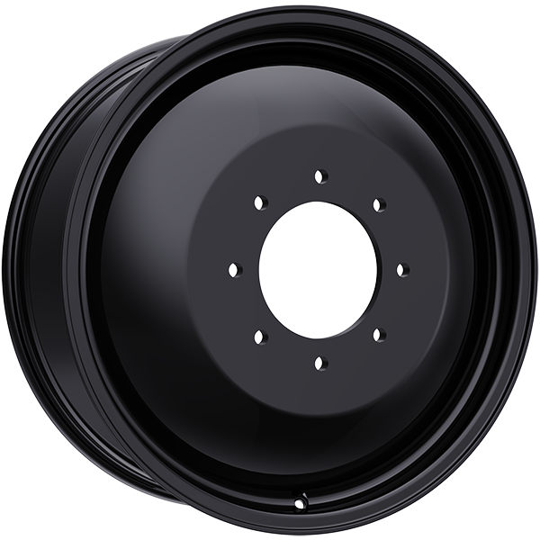 Gloss Black 22x8.3 8x165.1 Conical TIS Wheels