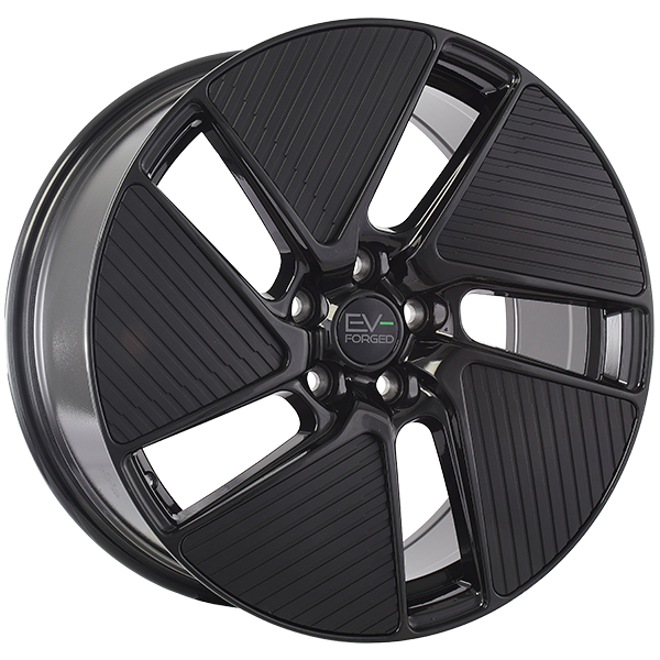 Gloss Black 19x9.5 5x114.3 Conical EV Forged