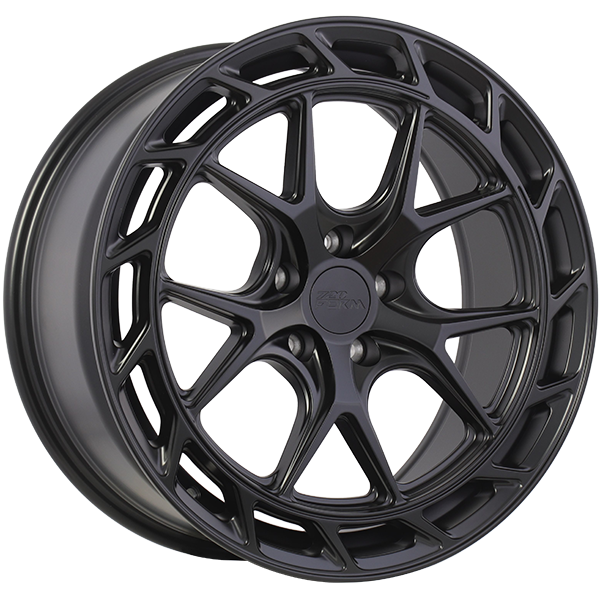 Satin Black 18x8.0 5x114.3 Conical 720 Form