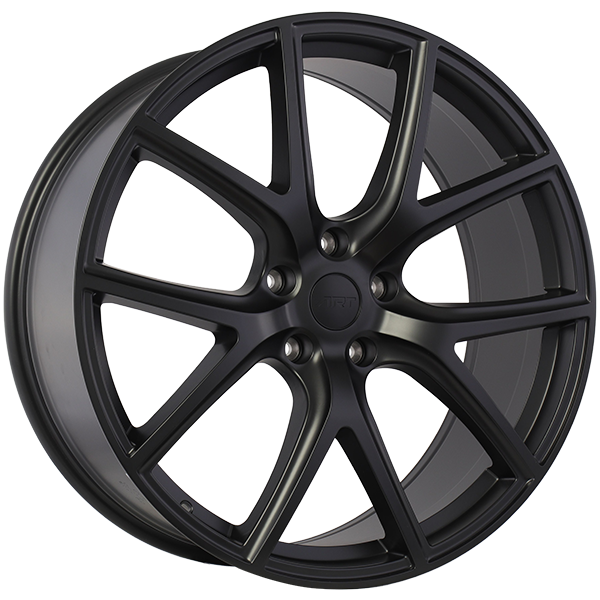 Satin Black 22x9.0 5x127 Conical ART Replica