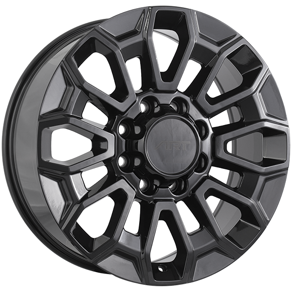 Gloss Black 22x8.5 8x180 Conical ART Replica
