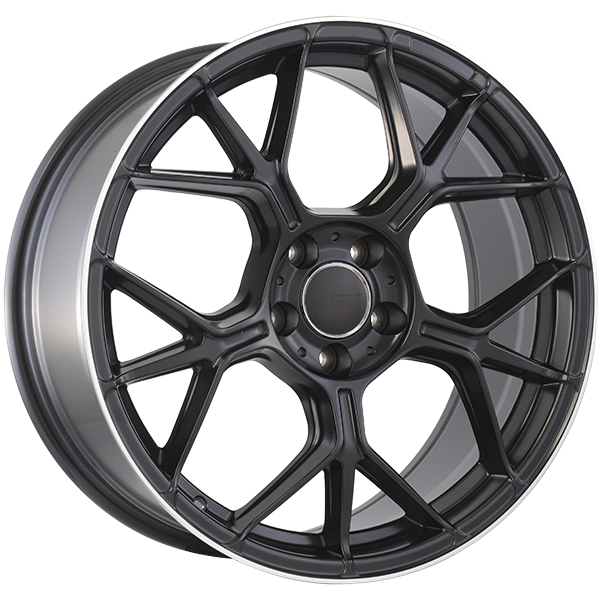 Satin Black - Machined Lip 19x8.5 5x112 Radius R14 ART Replica