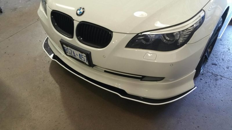 2006-2013 BMW E60 Aftermarket Lip 2PC Front Splitter