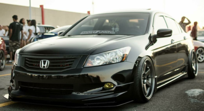 2008-2012 Honda Accord Sedan Mugen Lip 2PC Front Splitter