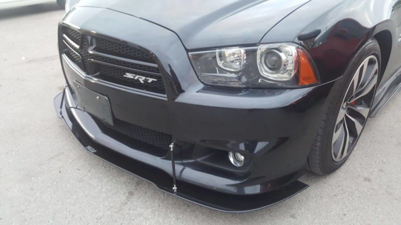 2011-2014 Dodge Charger SRT/SRT8 2PC Front Splitter