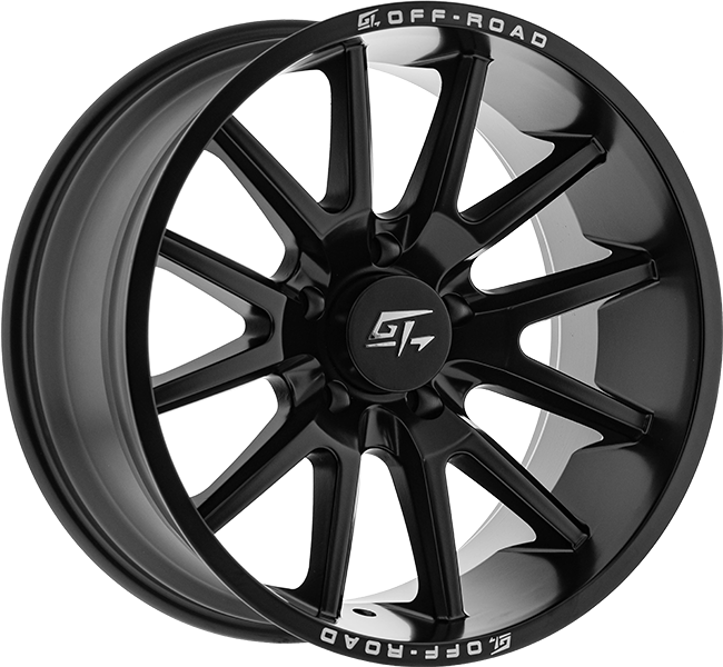 RAID 24x12 6x135 -44 Matte Black