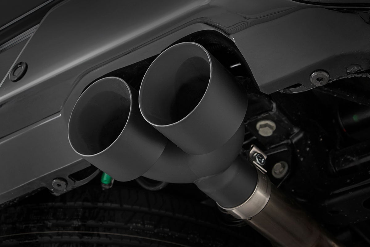 Performance Exhuast | Stainless | Crew/Dbl | RR Exit | Chevy/GMC Sierra/Silverado 1500 (19-26)