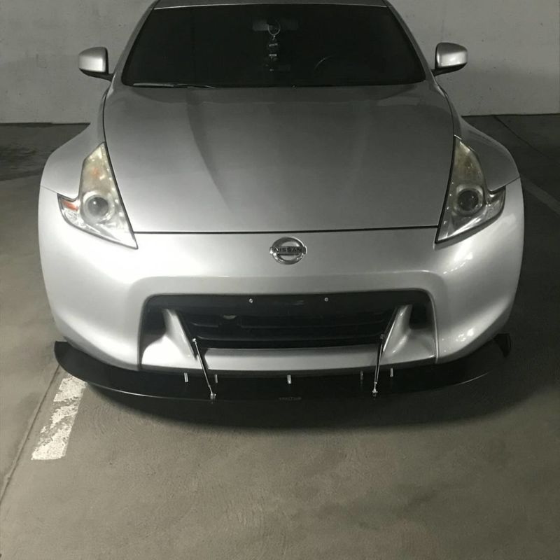 2009-2012 VERSION 1 Nissan 370Z 2PC Front Splitter