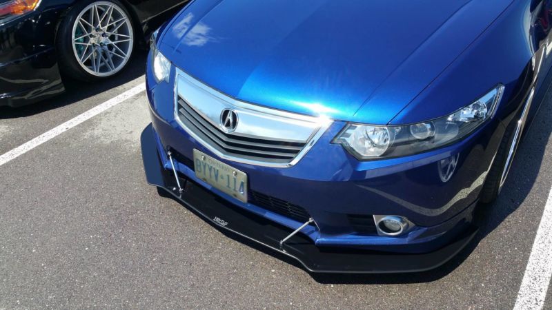2011-2014 Acura TSX A Spec Lip 2PC Front Splitter