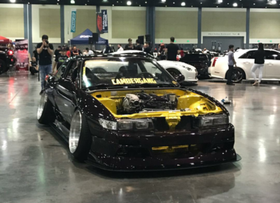 1989-1994 Nissan 240SX Silvia S13 2PC Front Splitter