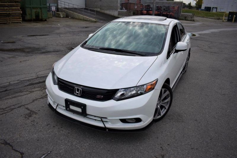 2012 Honda Civic Sedan 2PC Front Splitter