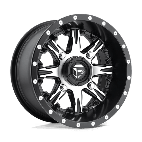 Fuel MATTE BLACK MACHINED D541 14x7 4x110 Wheels