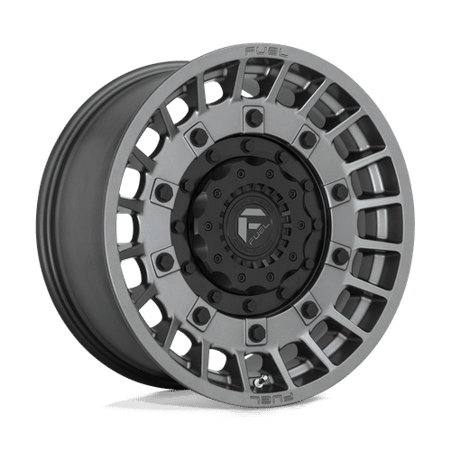 Fuel MATTE ANTHRACITE AND BLACK D726 17x9 5x114.3/5x127 Wheels