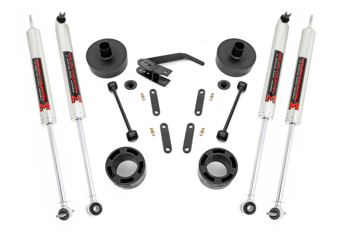 2.5 Inch Lift Kit | Spacers | M1 | Jeep Wrangler JK/Wrangler Unlimited (07-18)