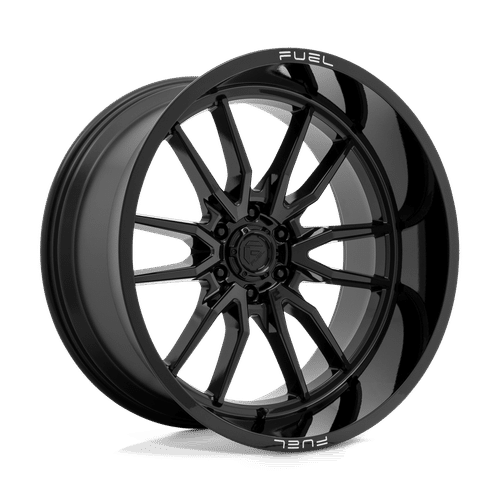 Fuel GLOSS BLACK D760 24x12 6x139.7 Wheels