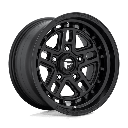 Fuel MATTE BLACK D667 17x9 5x139.7 Wheels