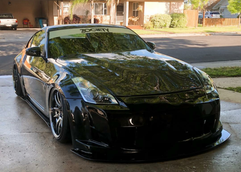2003-2008 Nissan 350Z Amuse/Duraflex Bumper 2PC Front Splitter