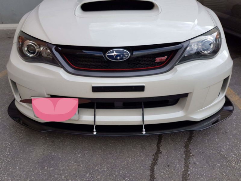 2011-2014 Subaru WRX/STI Hatchback 2PC Front Splitter