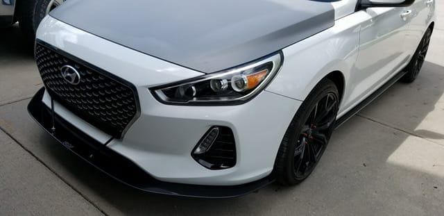 2018-2020 Hyundai Elantra GT 2PC Front Splitter