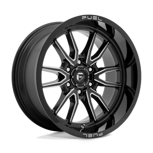 Fuel GLOSS BLACK MILLED D761 17x9 6x135 Wheels