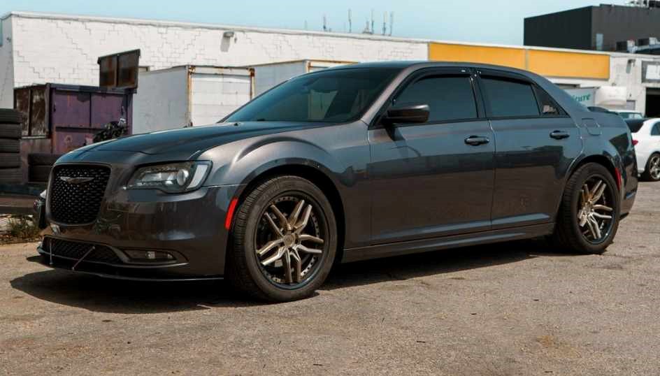 2017-2023 Chrysler 300s 2PC Front Splitter