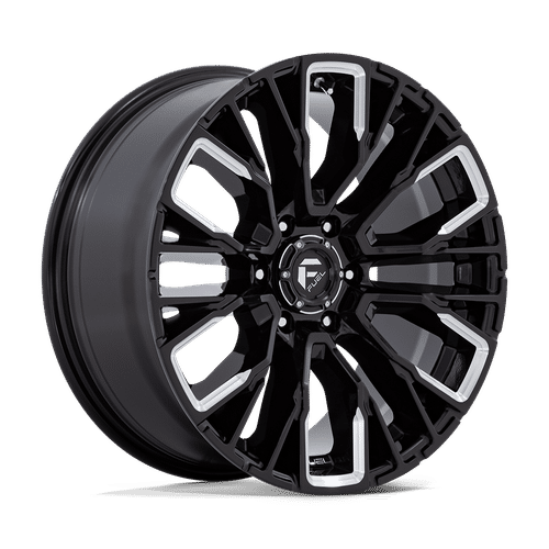 Fuel GLOSS BLACK MILLED D849 20x9 6x139.7 Wheels
